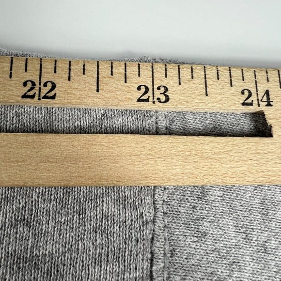 VTG 90s Nike Adult Sweatshirt Medium Boxy Grey Black Contrast Crewneck Made USA - Picture 14 of 14